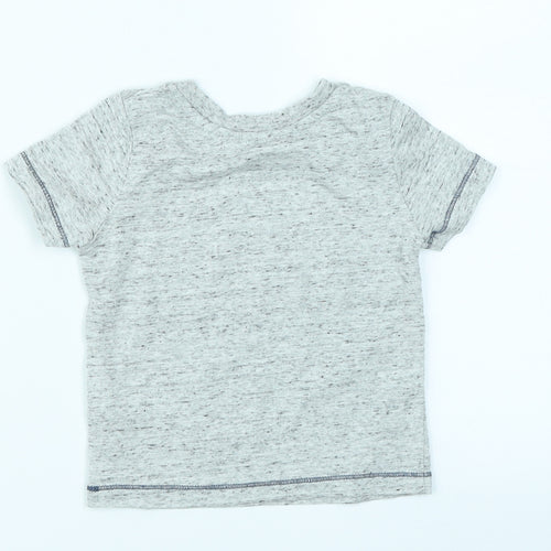 Primark Baby Grey   Basic T-Shirt Size 9-12 Months
