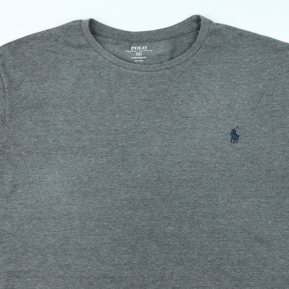 Polo Ralph Lauren Mens Grey    T-Shirt Size XL