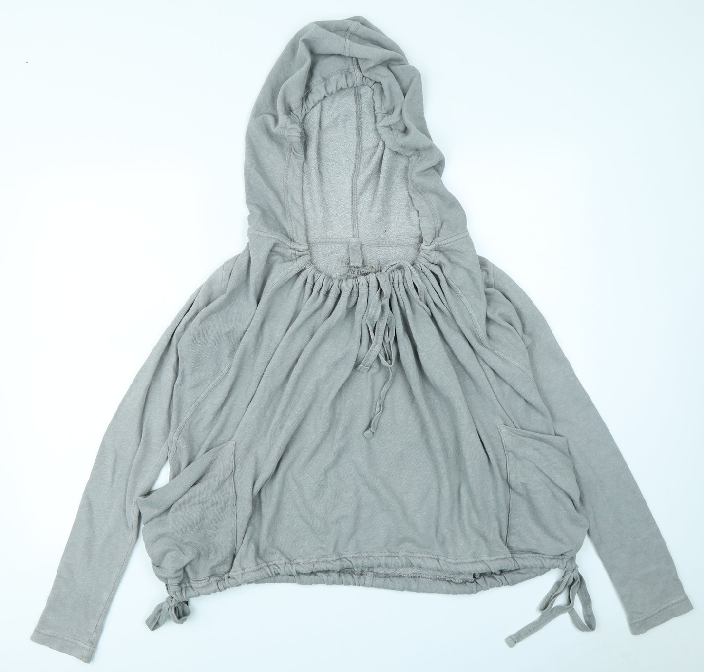 All Saints Womens Grey   Pullover Hoodie Size 8