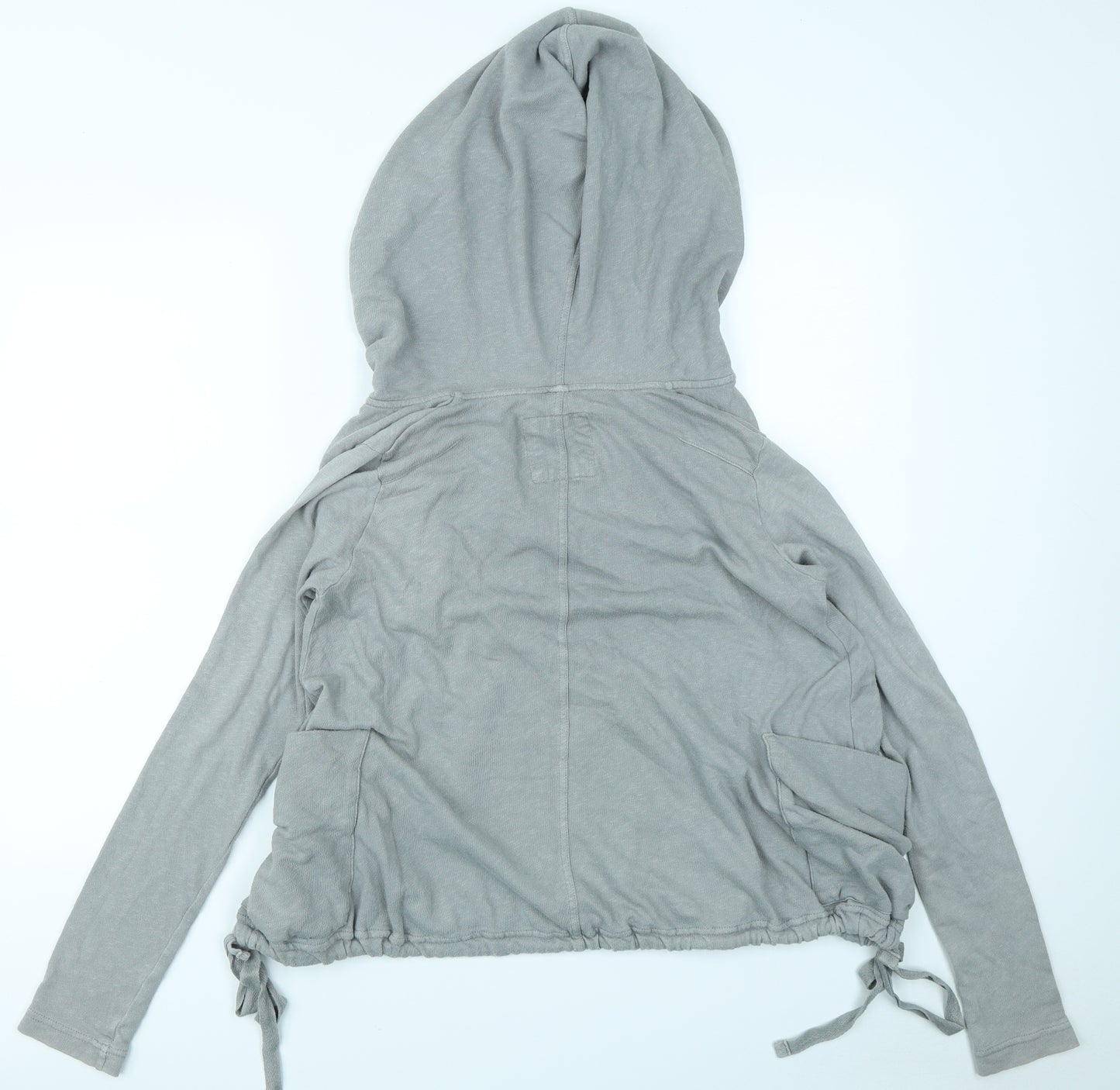 All Saints Womens Grey   Pullover Hoodie Size 8
