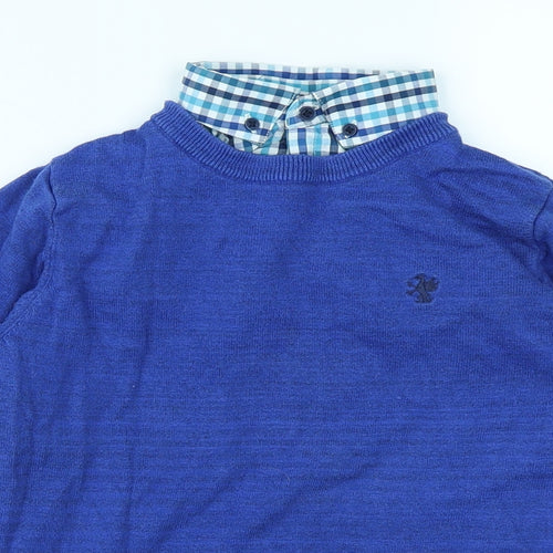 NEXT Boys Blue   Pullover Jumper Size 9 Years