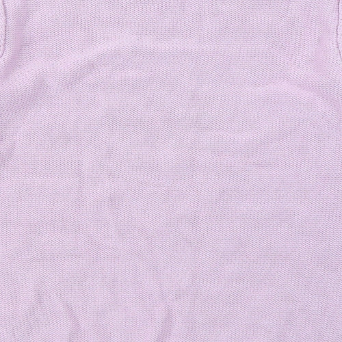 Damart Womens Purple  Knit Pullover Jumper Size 10