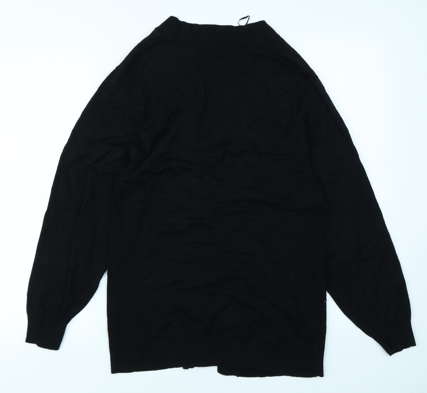 TU Womens Black   Cardigan Jumper Size 10