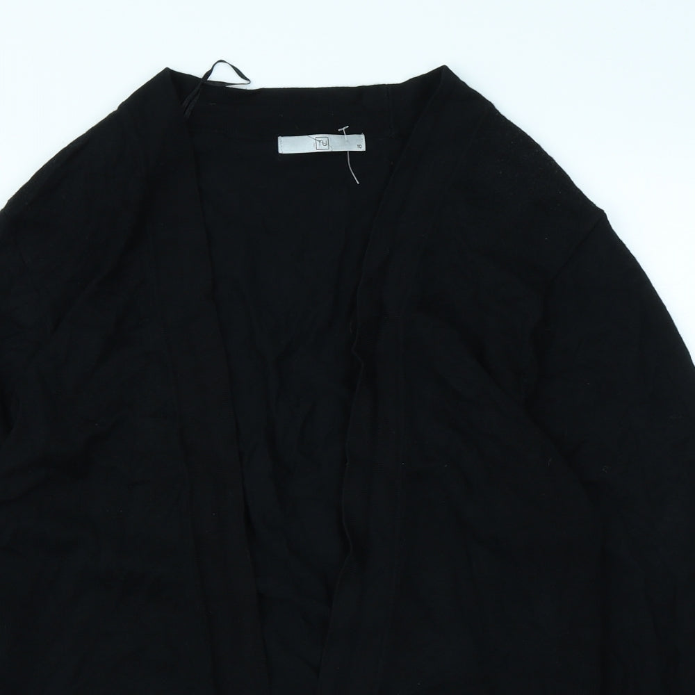 TU Womens Black   Cardigan Jumper Size 10