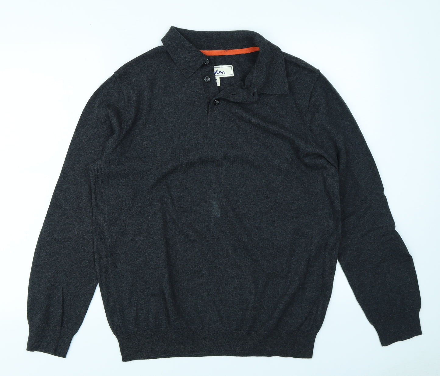 Boden Mens Grey    Polo Size M
