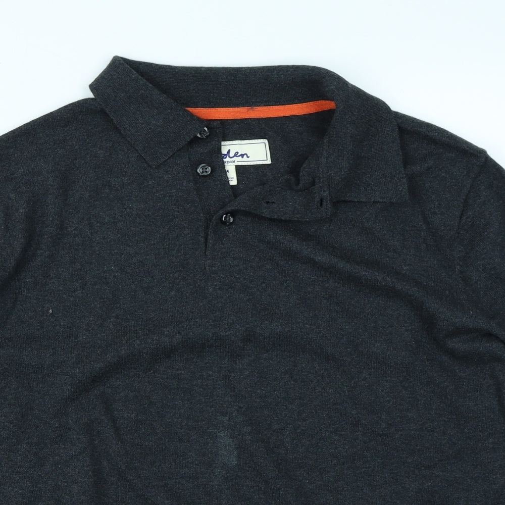 Boden Mens Grey    Polo Size M