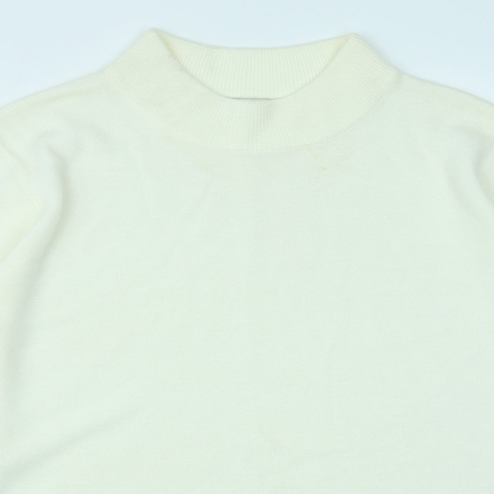 Matalan Womens White   Pullover Jumper Size 20