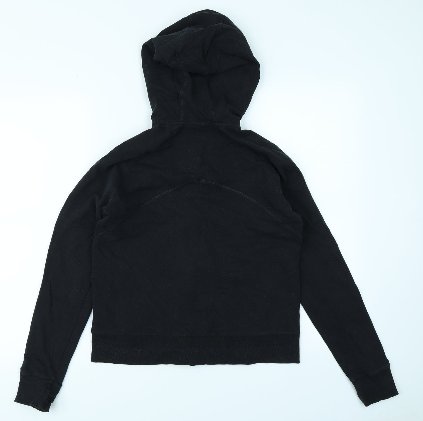Marks & Spencer Womens Black   Full Zip Hoodie Size 8