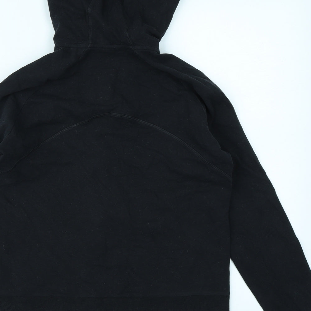 Marks & Spencer Womens Black   Full Zip Hoodie Size 8