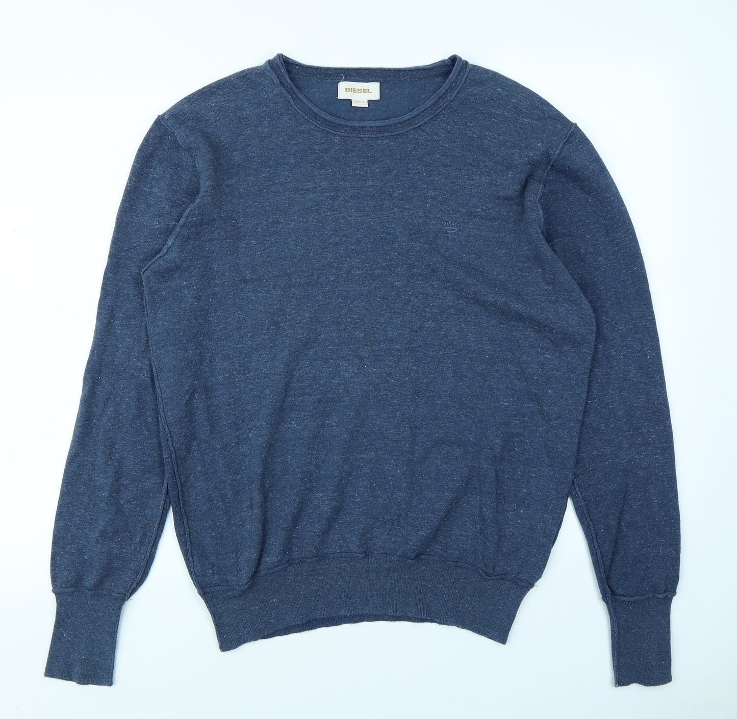 Diesel Mens Blue   Pullover Jumper Size L