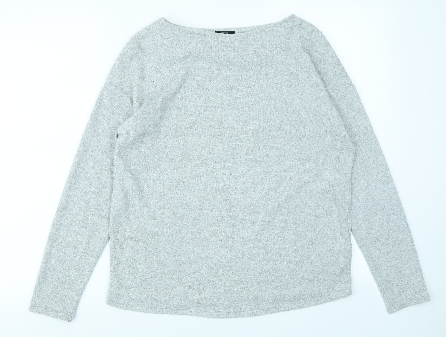 F&F Womens Grey   Basic T-Shirt Size 8