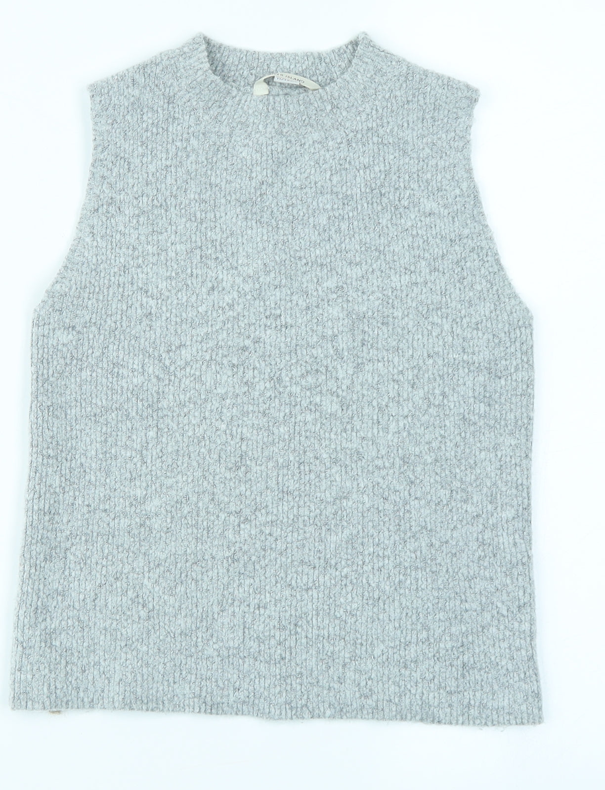 River Island Girls Grey  Knit Basic Tank Size 11-12 Years