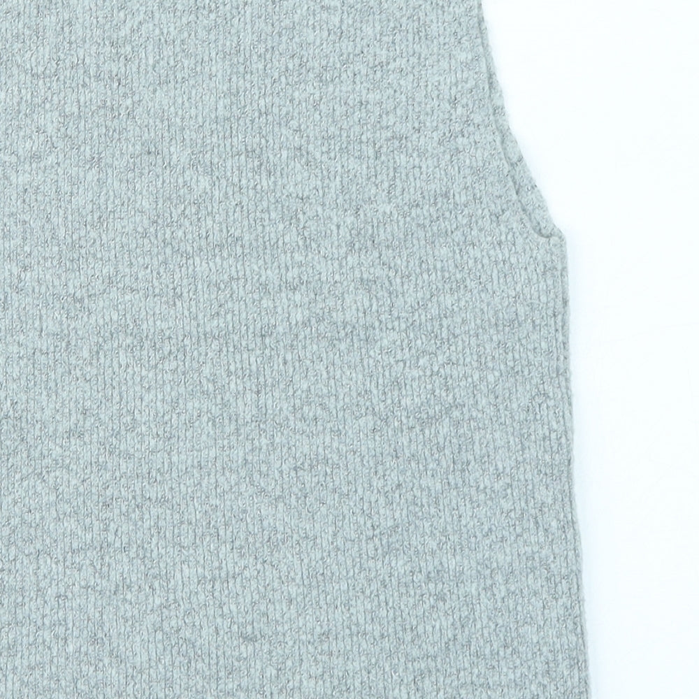 River Island Girls Grey  Knit Basic Tank Size 11-12 Years
