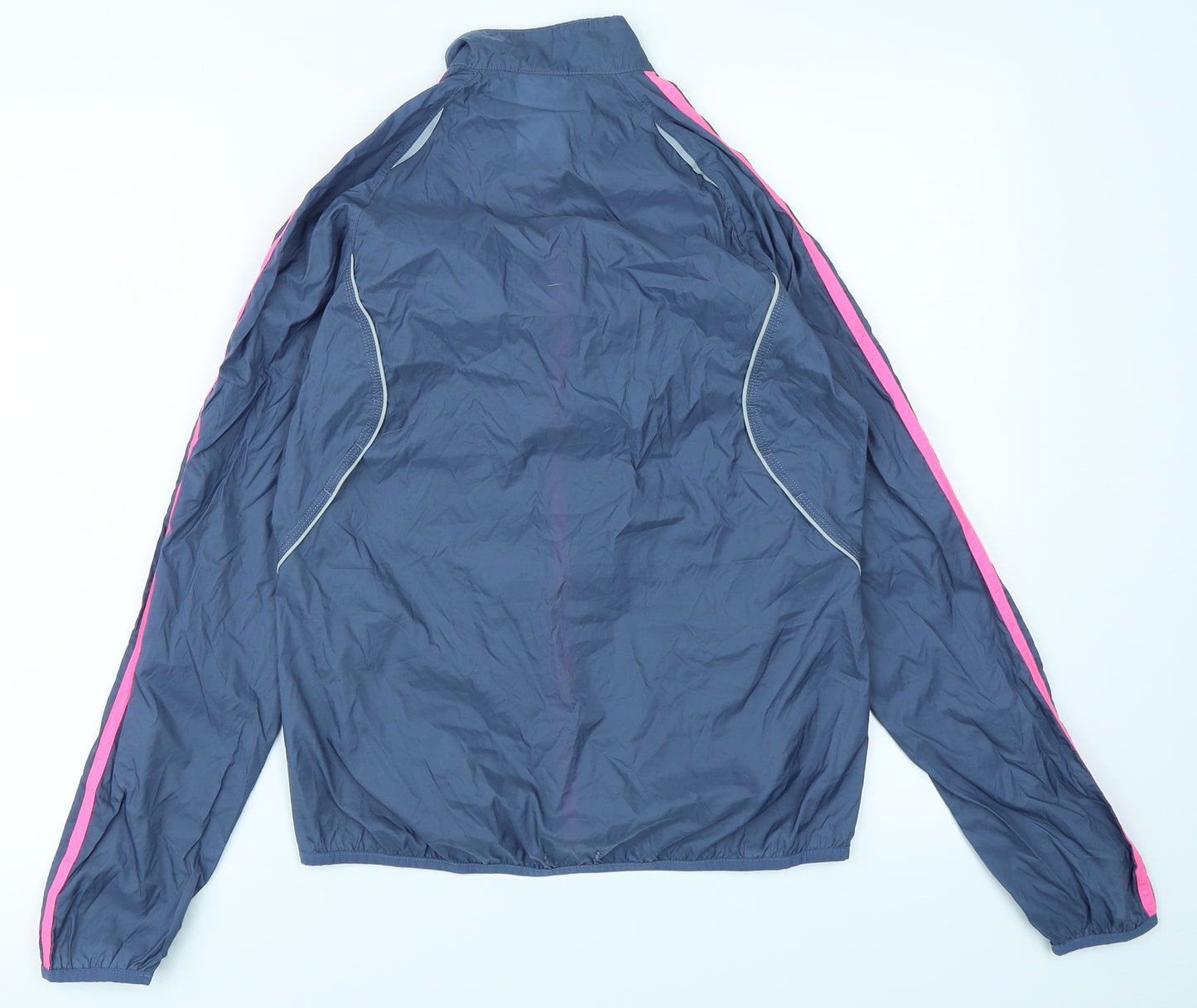 adidas Womens Blue   Windbreaker Jacket Size 10