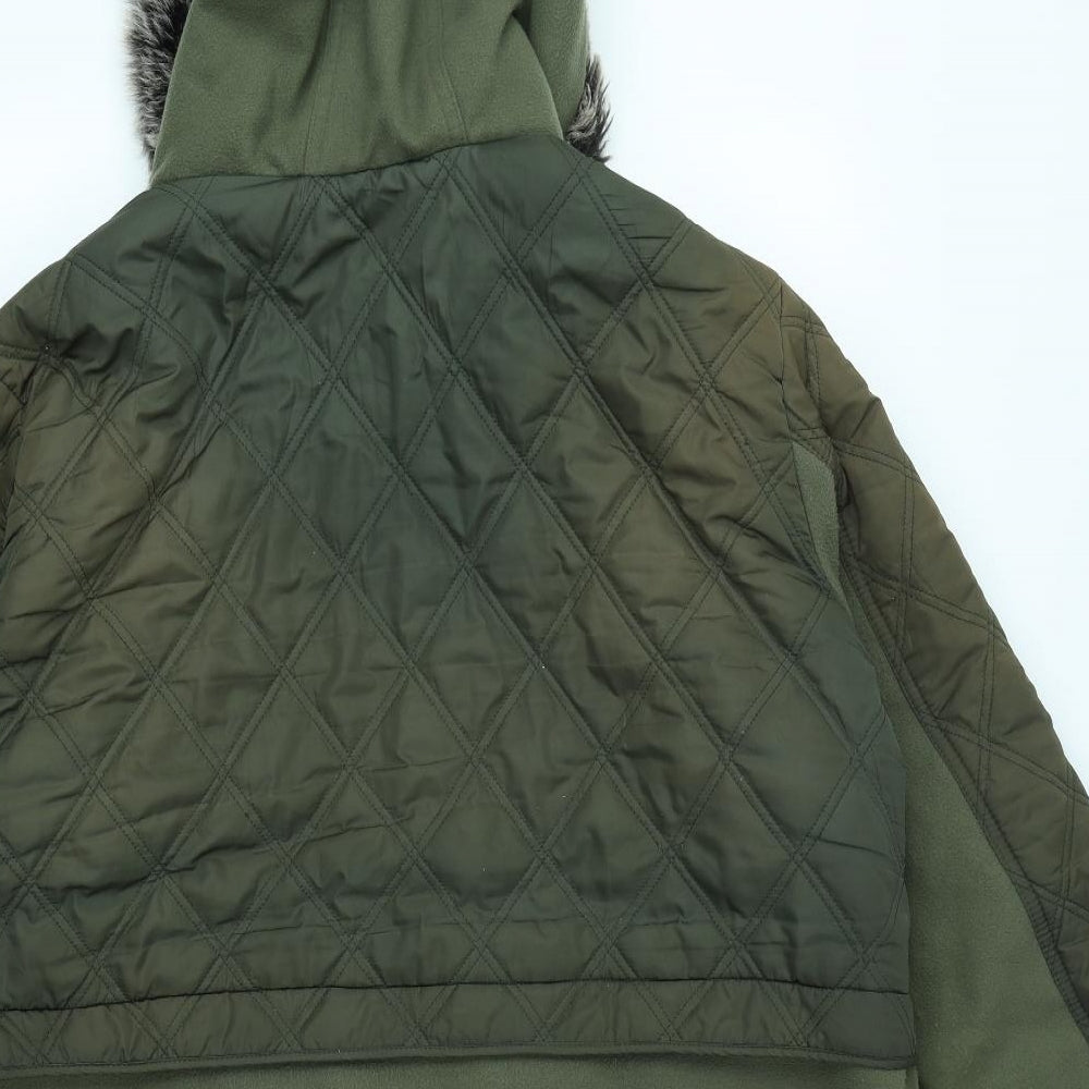 The Collection Womens Green   Overcoat Coat Size 22