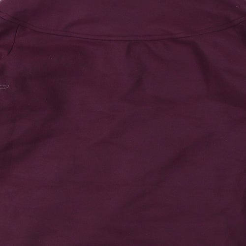 Anne De Lancay Womens Purple   Overcoat Coat Size 10