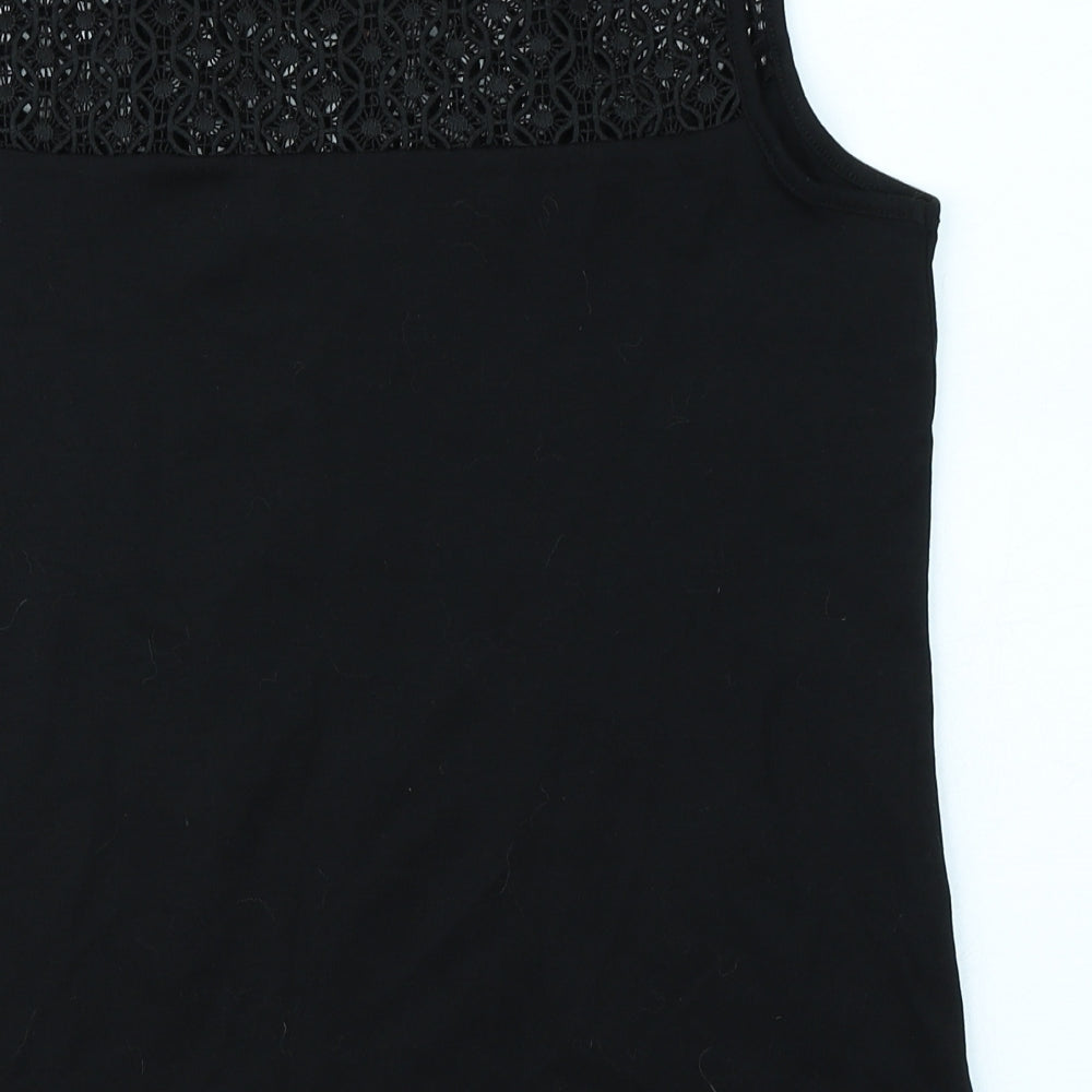 TU Womens Black   Basic Tank Size 16