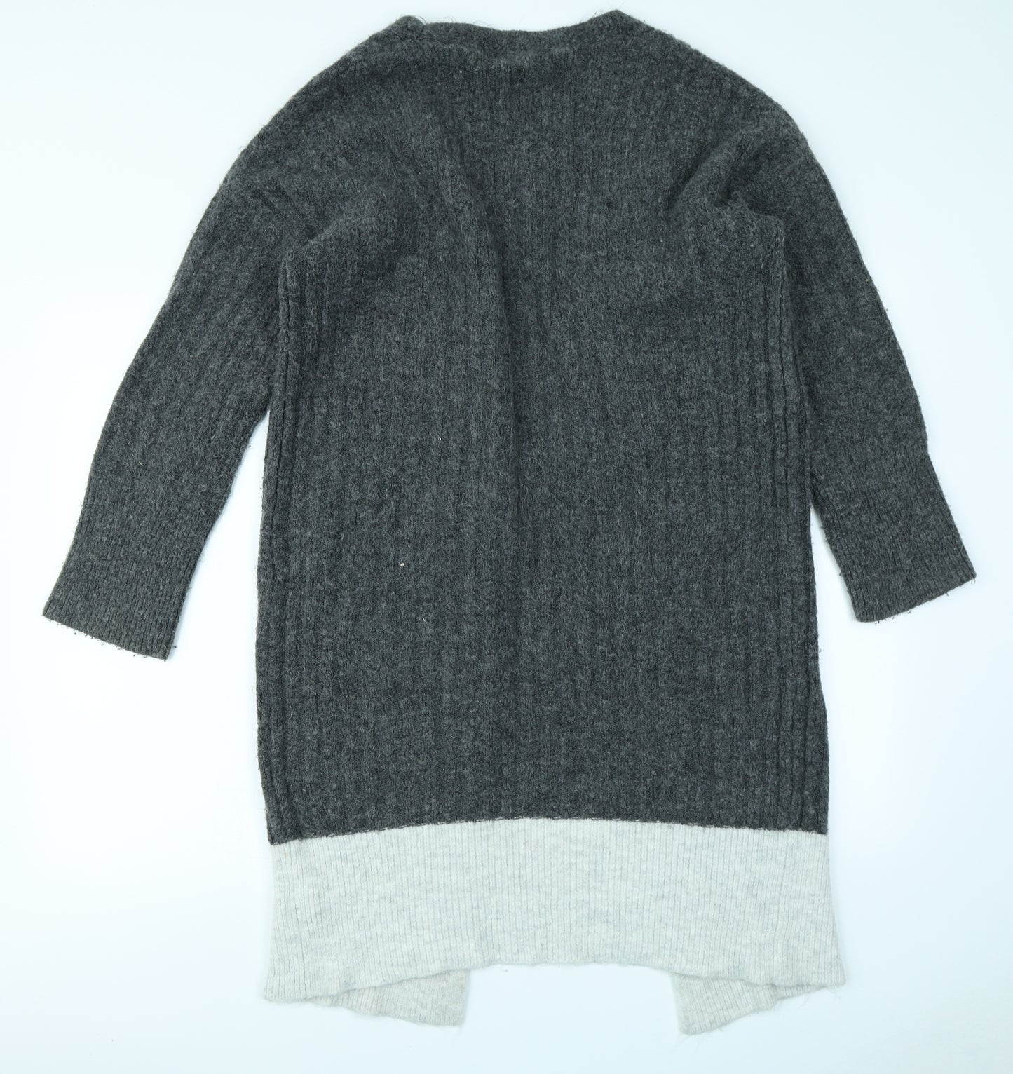Primark Womens Grey   Cardigan Jumper Size L