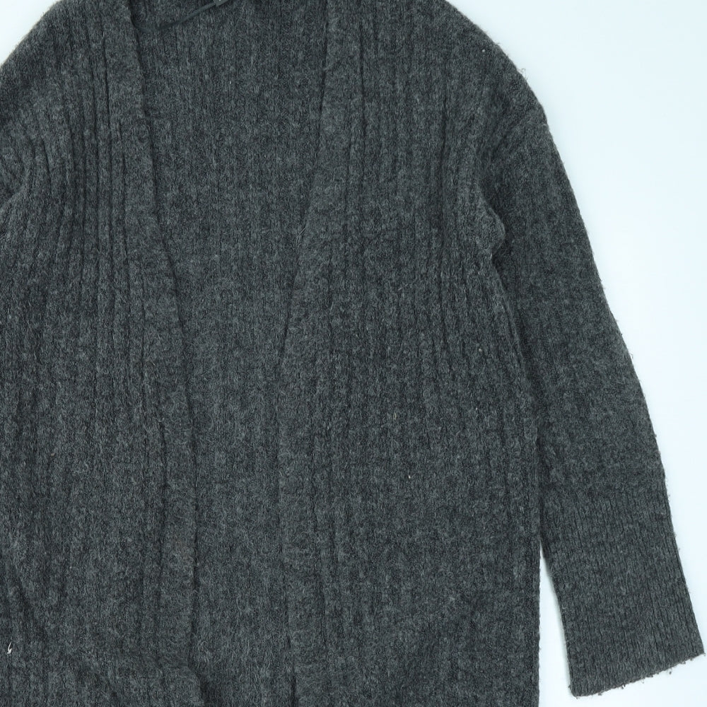 Primark Womens Grey   Cardigan Jumper Size L