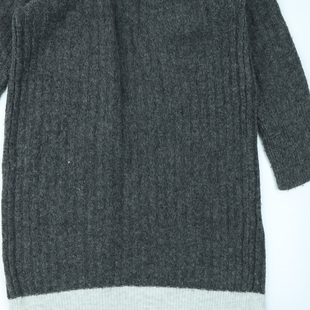 Primark Womens Grey   Cardigan Jumper Size L