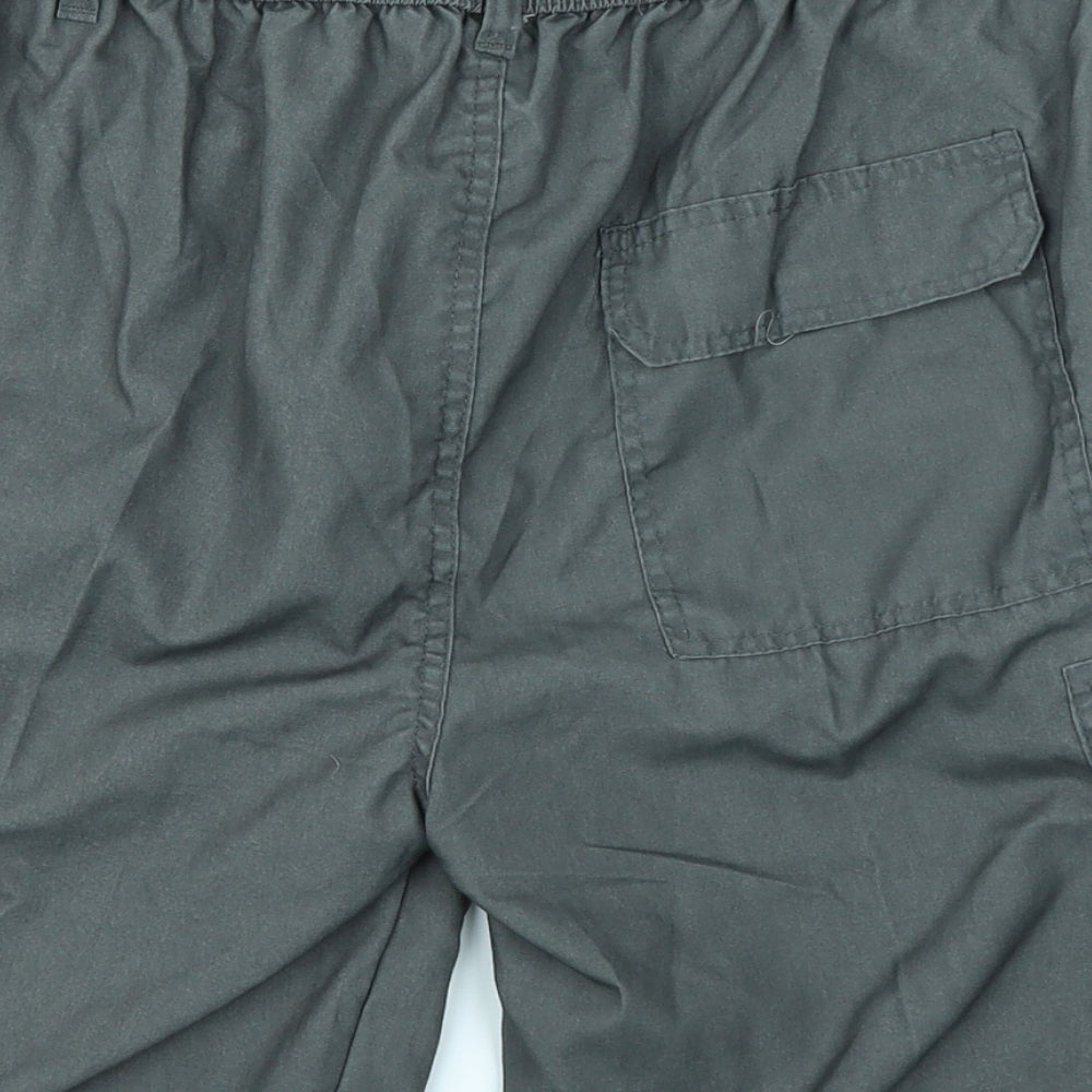 Littls's Mens Grey   Cargo Shorts Size M