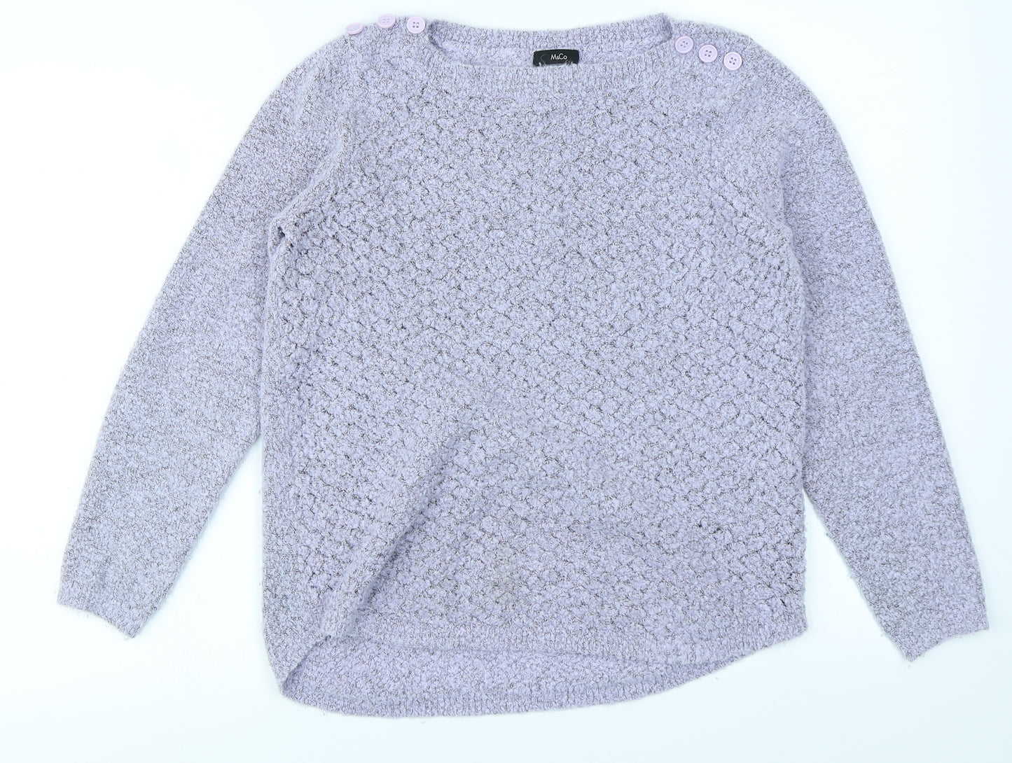 M&Co Womens Purple   Pullover Jumper Size 14