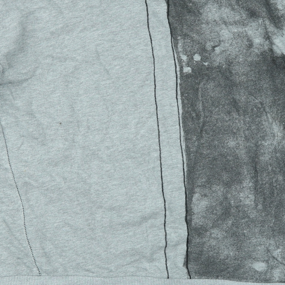 Religion Mens Grey   Pullover Sweatshirt Size XL