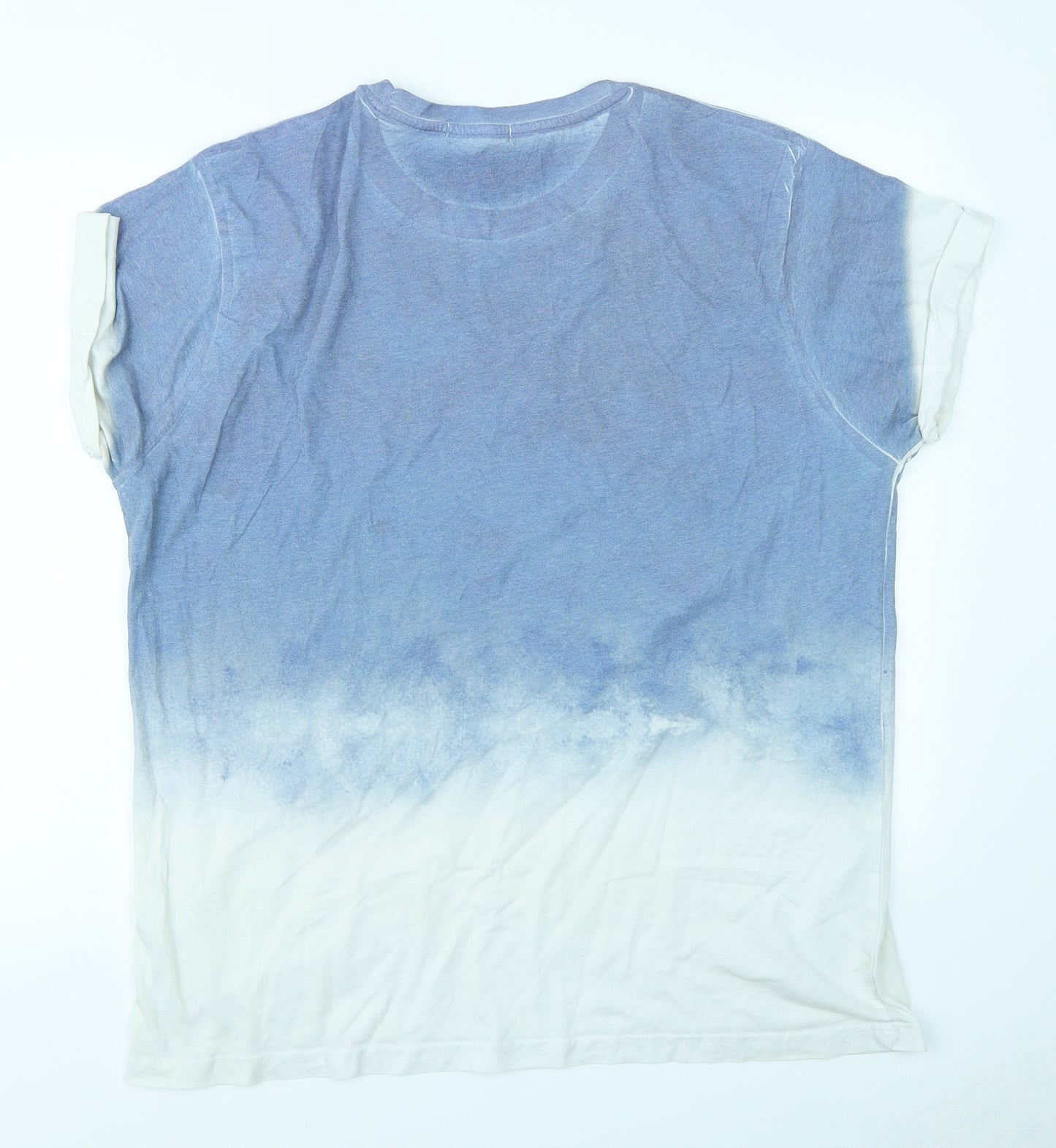 River Island Mens Blue    T-Shirt Size XL