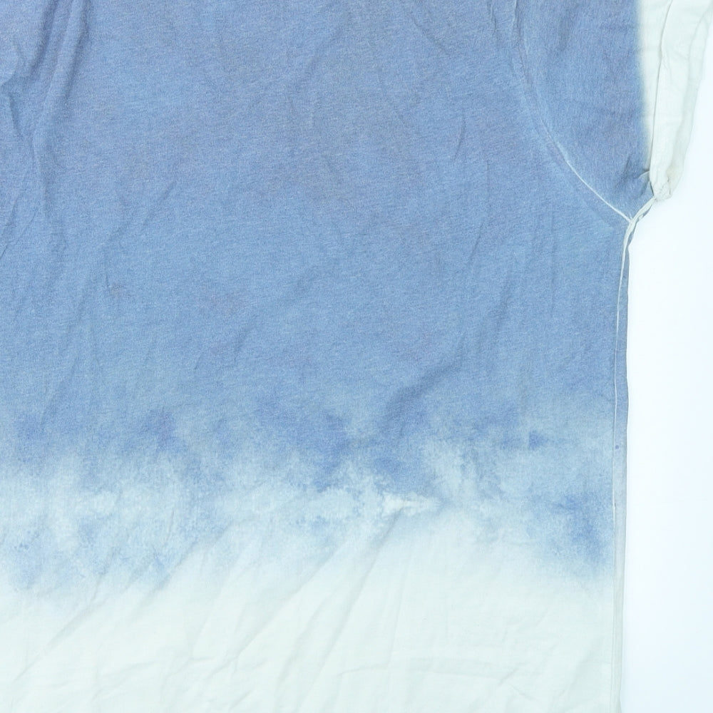 River Island Mens Blue    T-Shirt Size XL