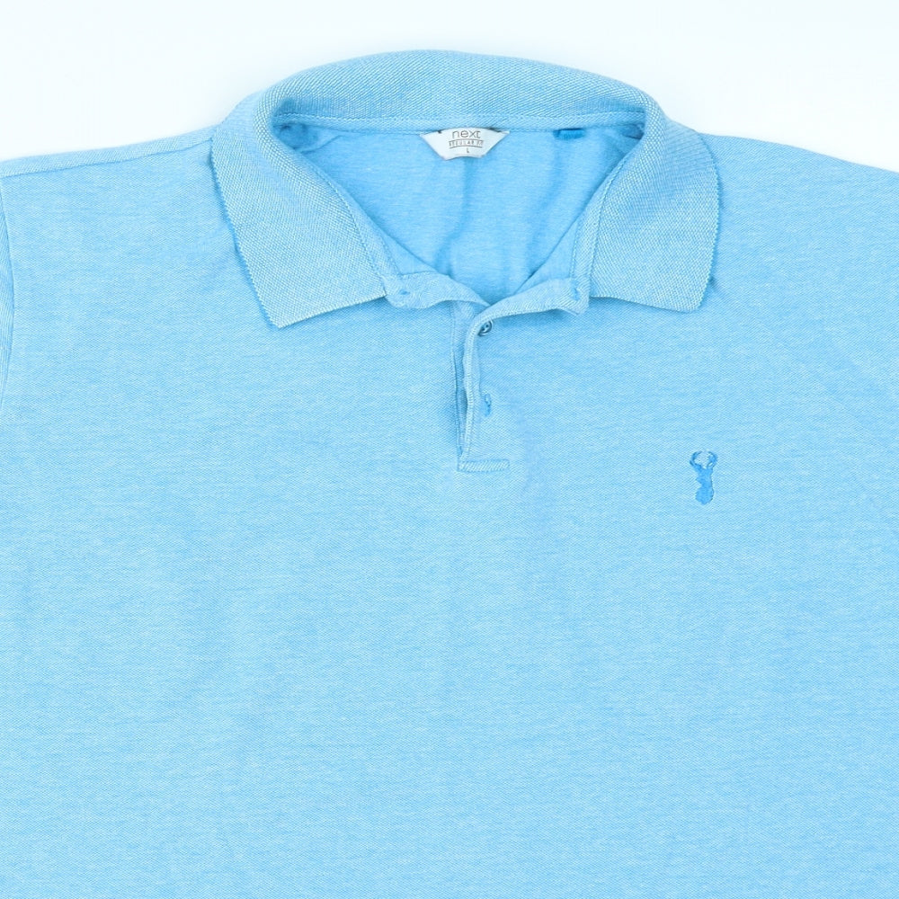 NEXT Mens Blue    Polo Size L
