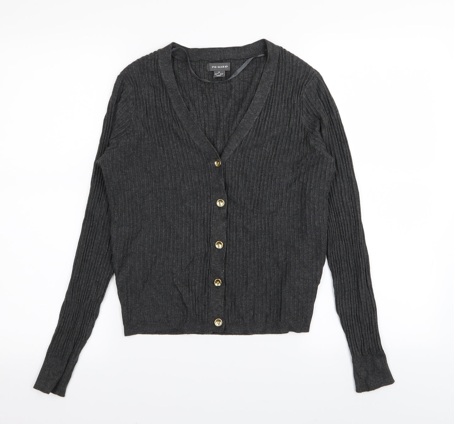 Primark Womens Grey   Cardigan Jumper Size 14