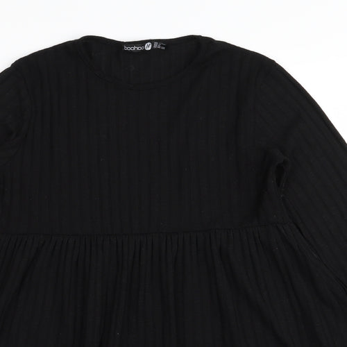 Boohoo Womens Black   Fit & Flare  Size 10