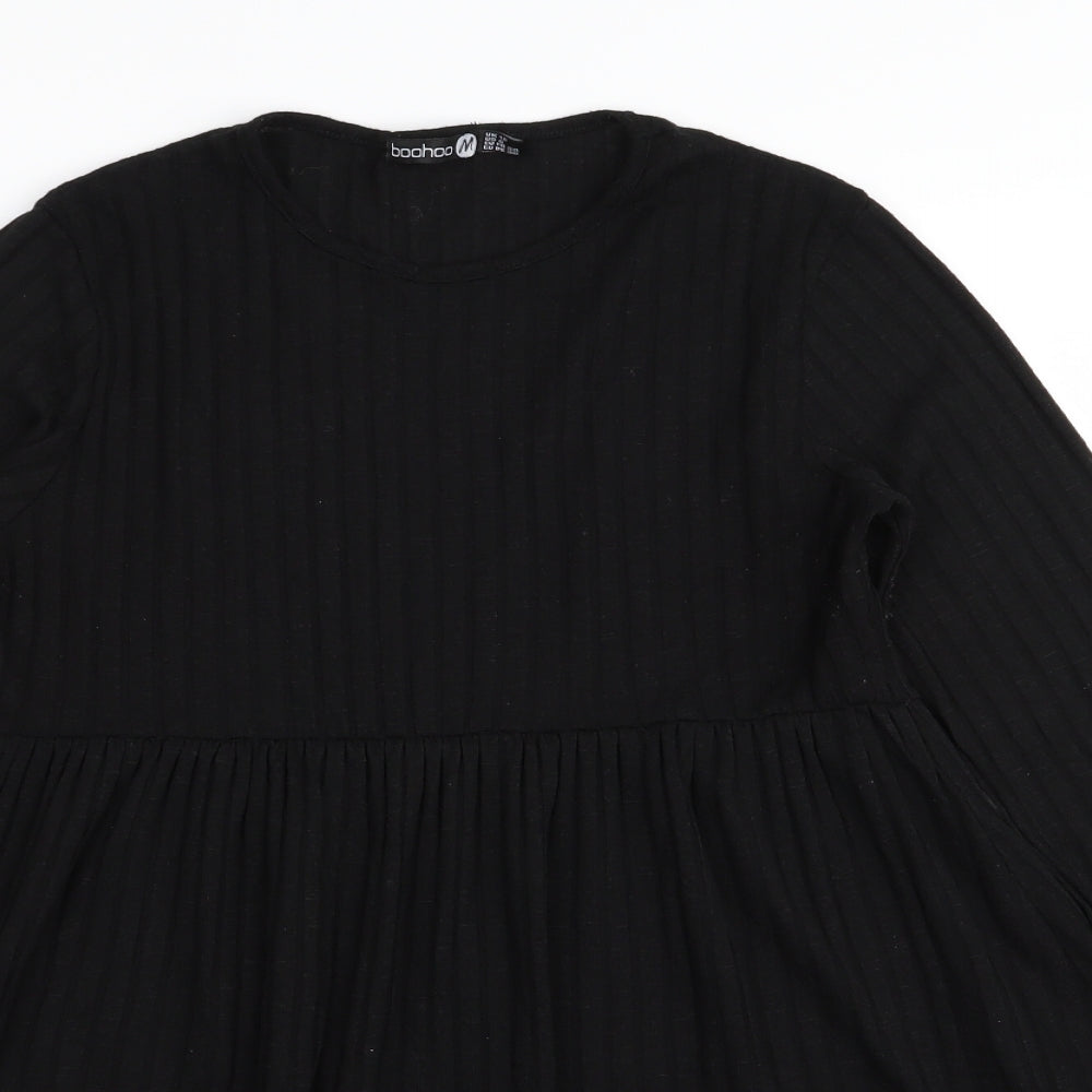 Boohoo Womens Black   Fit & Flare  Size 10