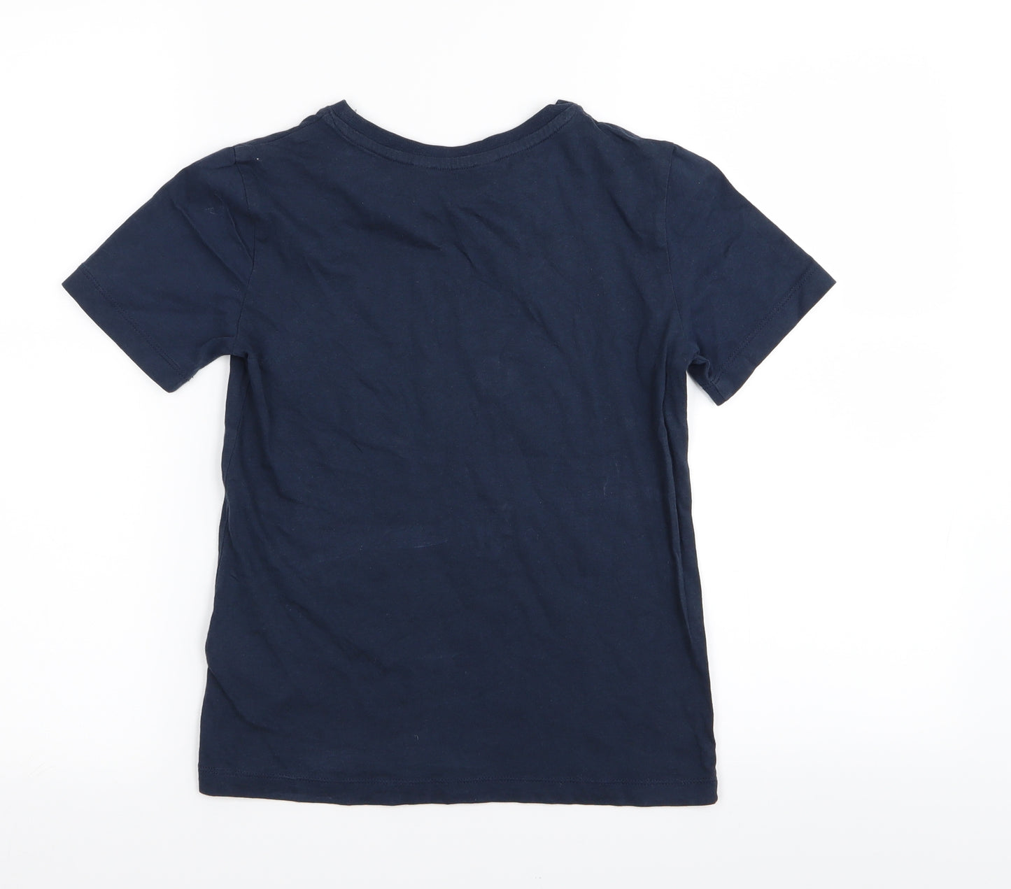 H&M Boys Blue   Basic T-Shirt Size 9-10 Years