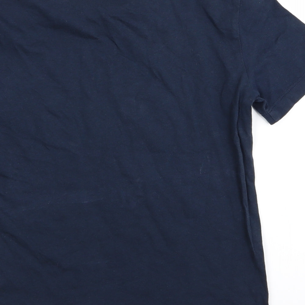 H&M Boys Blue   Basic T-Shirt Size 9-10 Years