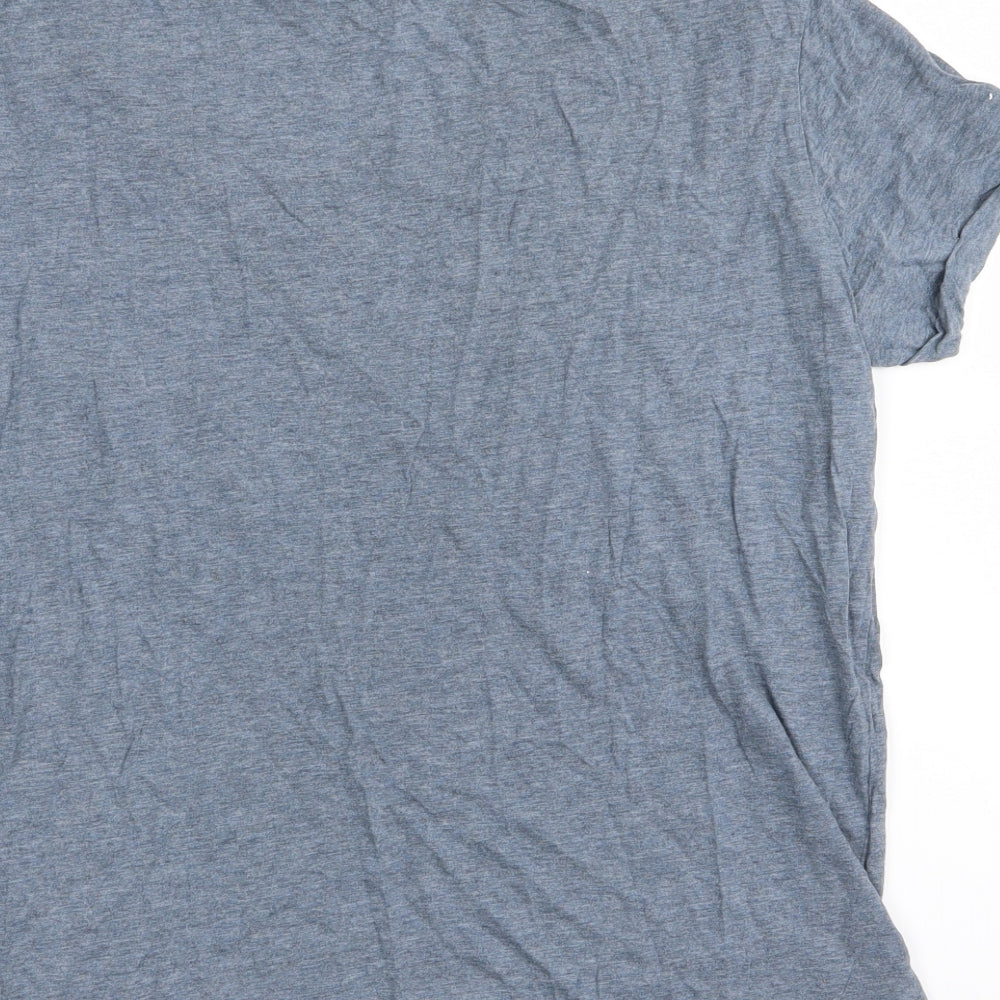 H&M Womens Blue   Basic T-Shirt Size 6
