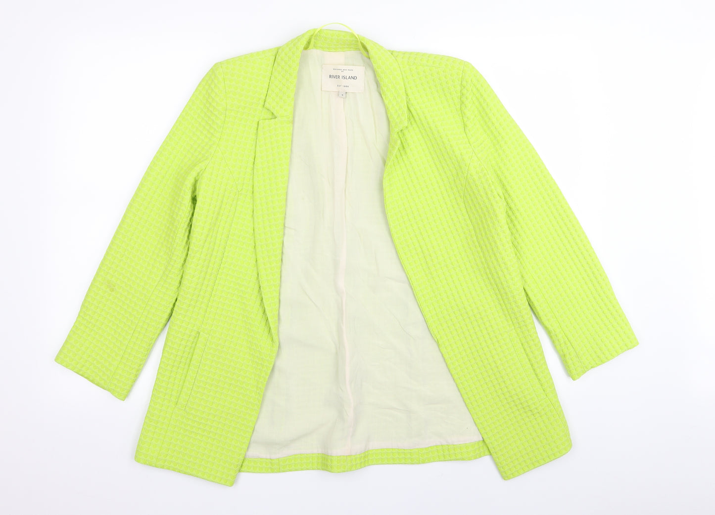 River Island Womens Green   Jacket Blazer Size 8