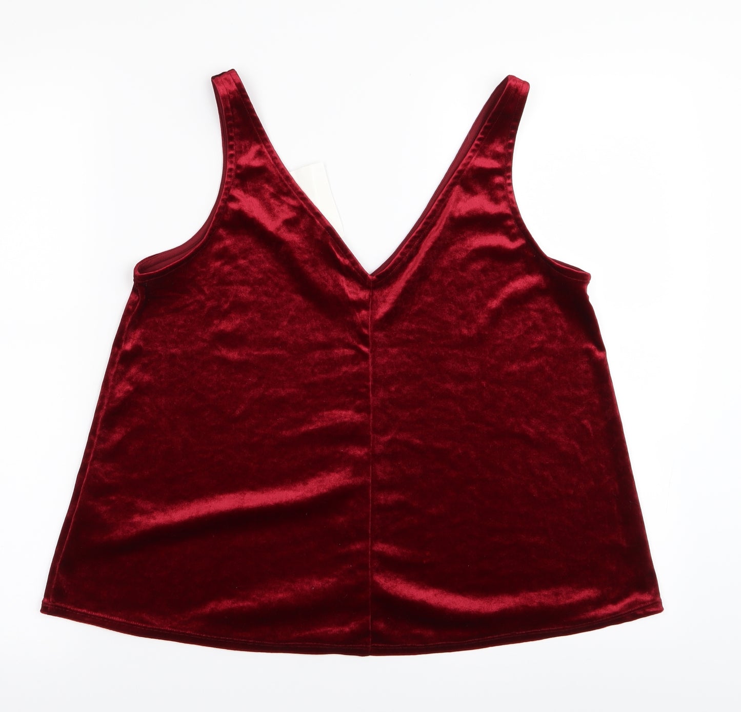 H&M Womens Red   Camisole Tank Size 6