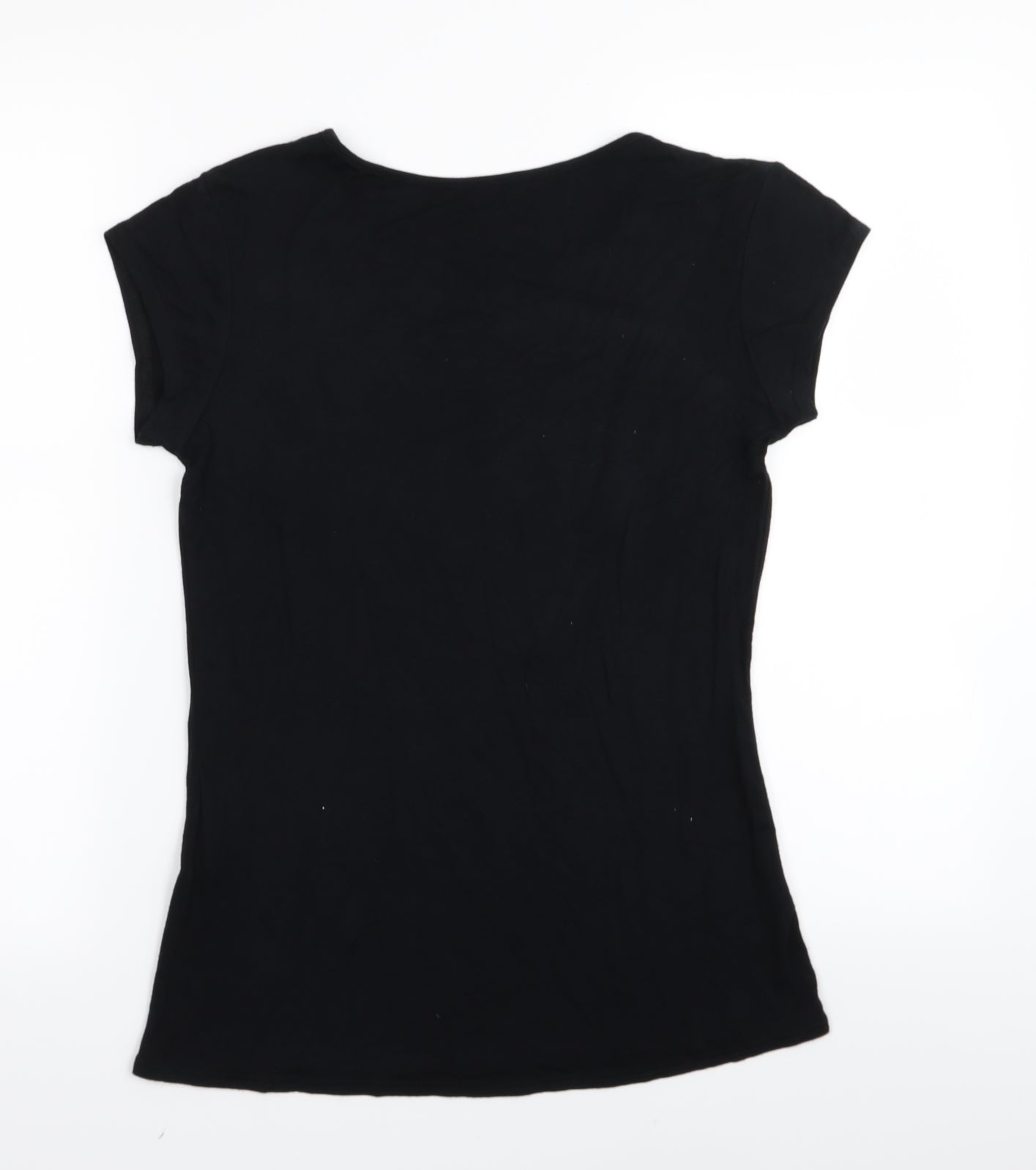 Preworn Womens Black   Basic T-Shirt Size S