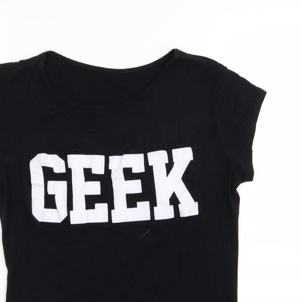Preworn Womens Black   Basic T-Shirt Size S