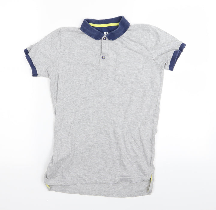 by very Boys Grey Basic Polo Size 9-10 Years