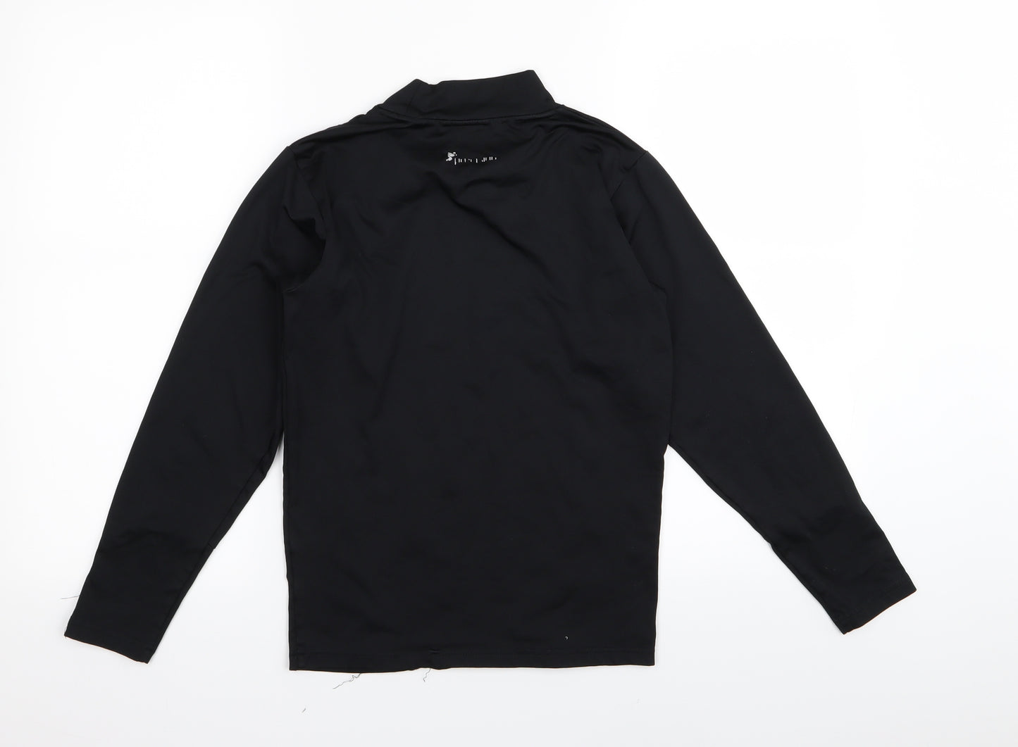 Precision Mens Black   Basic T-Shirt Size S