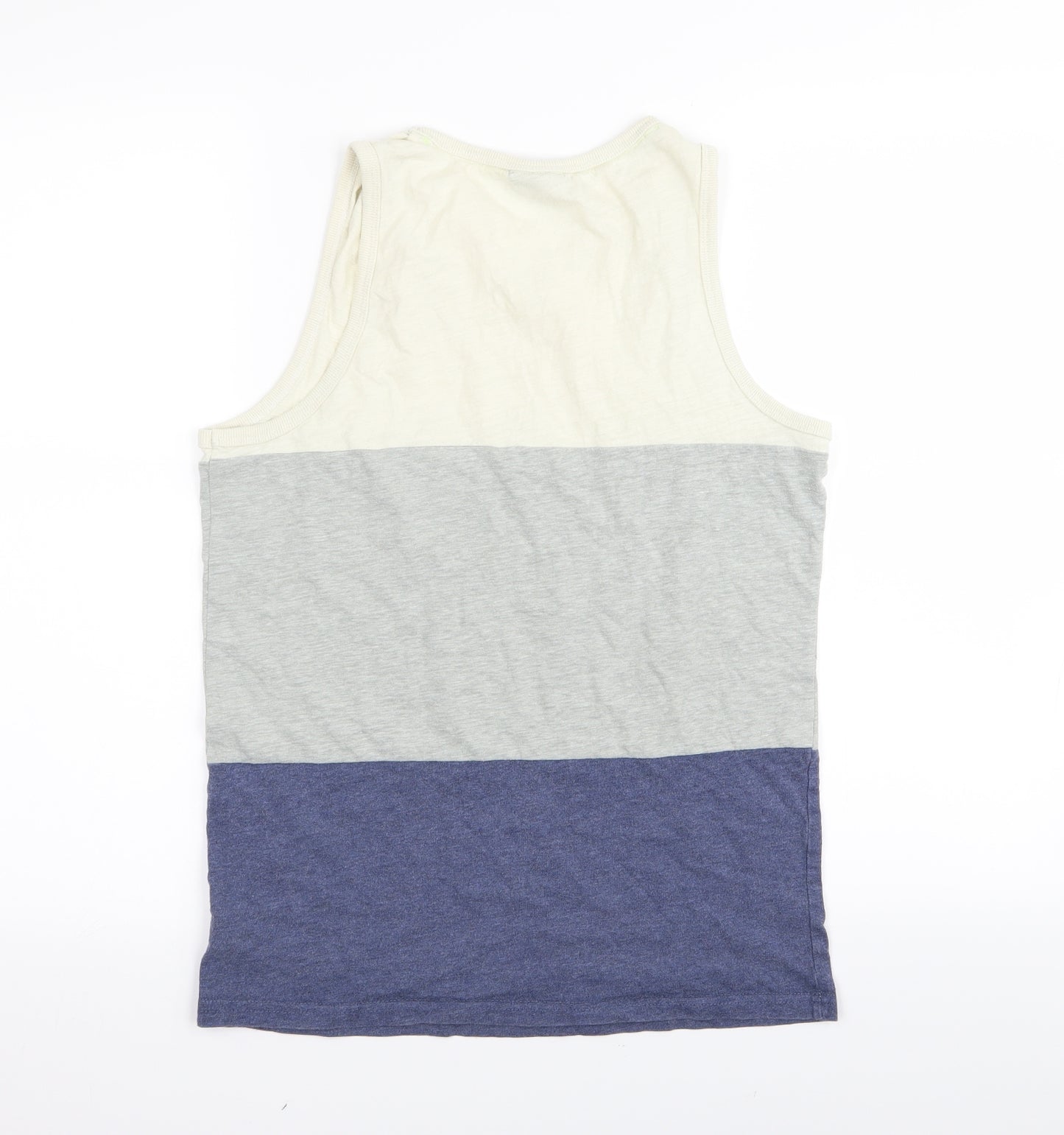 NEXT Boys Multicoloured Striped  Basic Tank Size 14 Years
