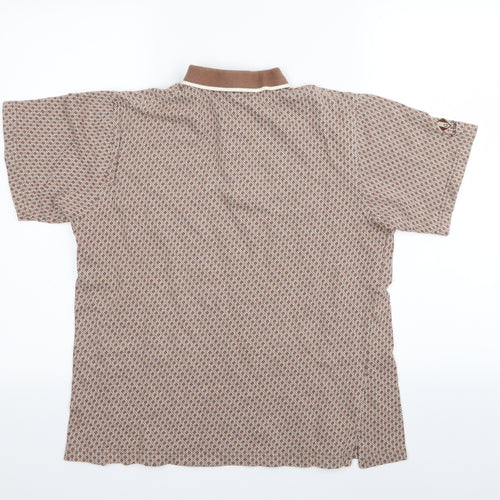 genmuir Mens Brown    Polo Size M
