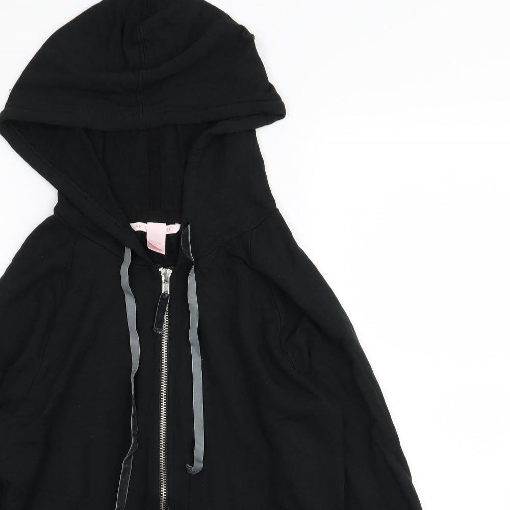 Victoria's Secret Womens Black   Full Zip Jumper Size S