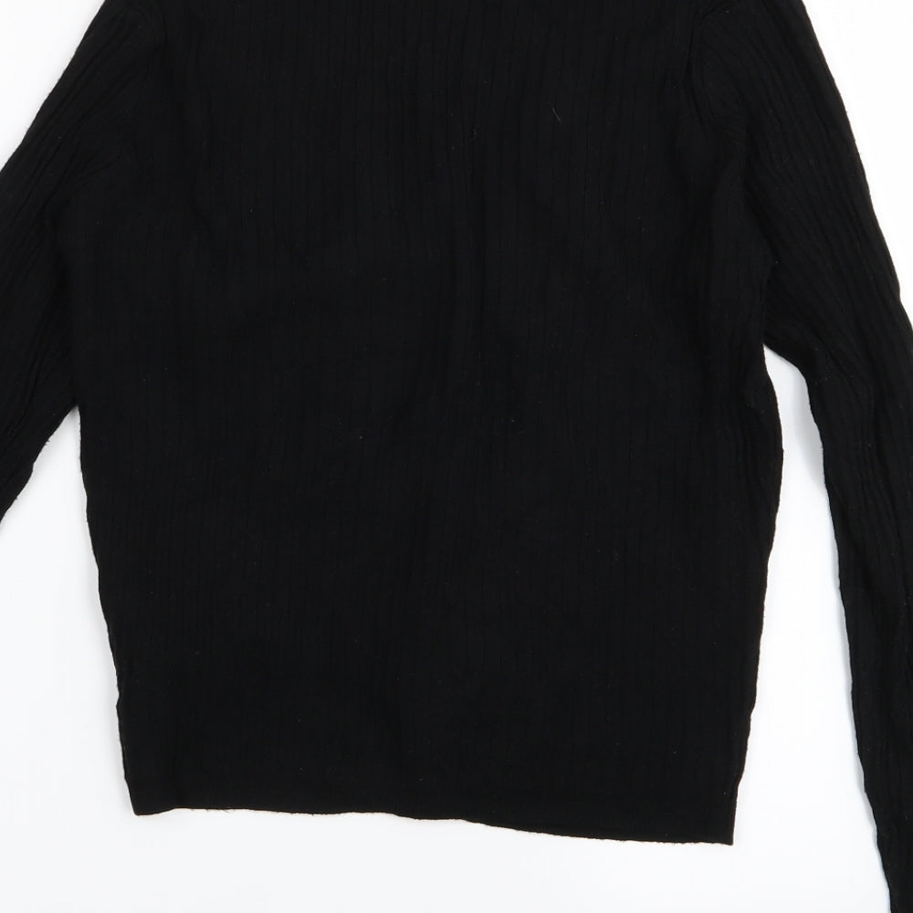 Primark Womens Black   Cardigan Jumper Size 10