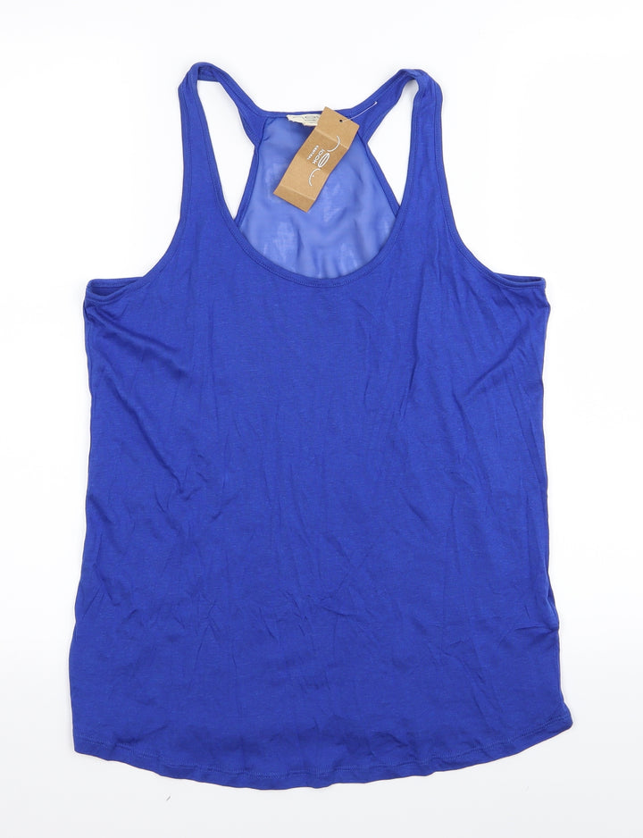 New Look Womens Blue   Basic Tank Size 8