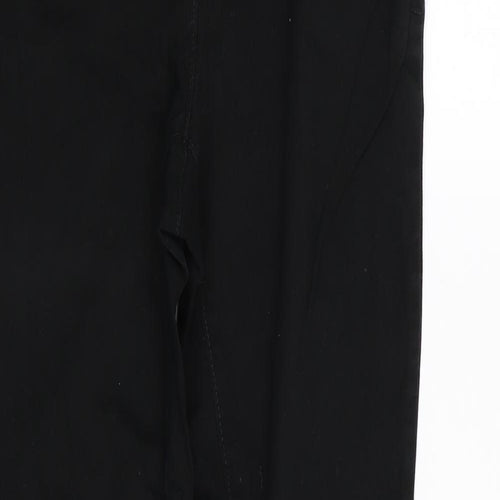 H&M Womens Black   Trousers  Size 8 L28 in