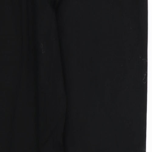 H&M Womens Black   Trousers  Size 8 L28 in