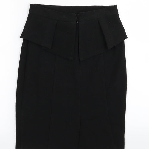 Miss Selfridge Womens Black   A-Line Skirt Size 10